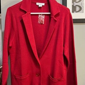 Coldwater Creel PM Jacket Vibrant Red Blazer